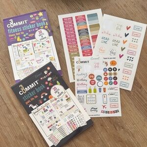 Commit 30 Sticker Book Set